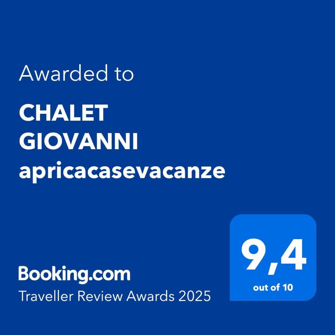 Chalet Giovanni Apricacasevacanze المظهر الخارجي الصورة